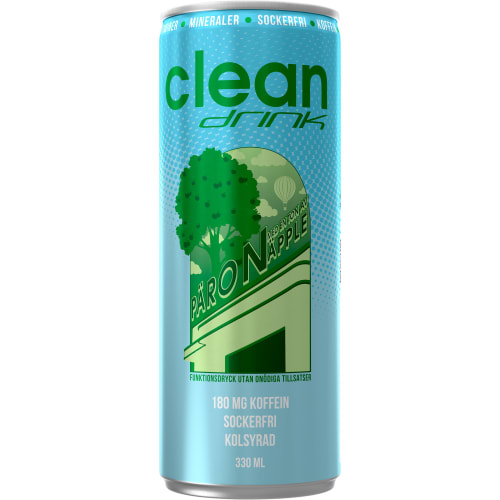 Päron med En Ton av Äpple Energidryck, Burk