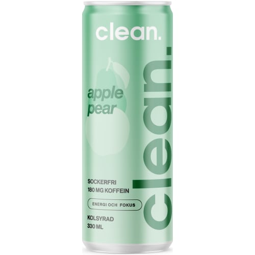 Pear Apple Energidryck Burk