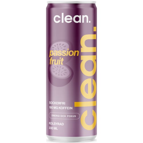 Passion Fruit Energidryck Burk