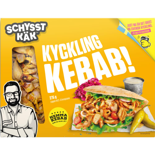Kycklingkebab