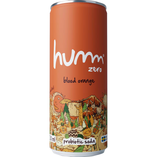 Blood Orange Probiotic Soda 0,5%
