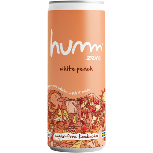 White Peach Probiotic Soda 0,5%