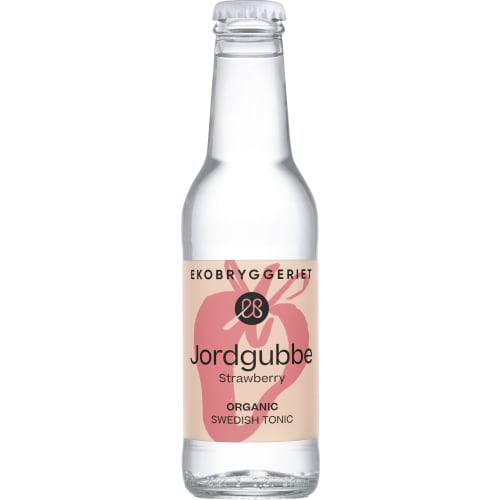 Strawberry Tonic Drinkmix Glas