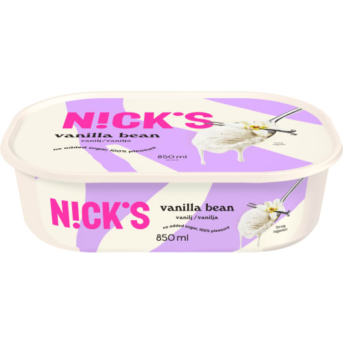 Vanilj Utan Tillsatt Socker Glass