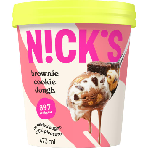 Brownie Cookie Dough Glass