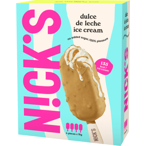Dulce De Leche Glasspinnar