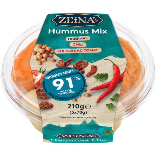 Hummus Mix Original Chili Soltorkade Tomater