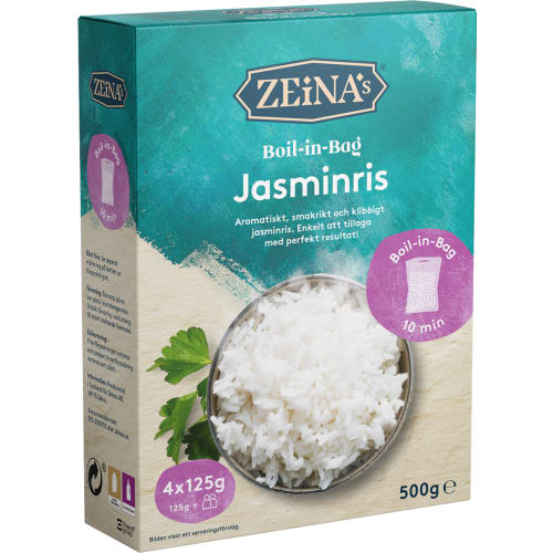 Jasminris Boil-in-bag 4x125g