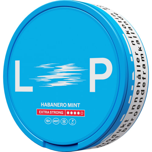 Loop Habanero Mint Ex Str Tobaksfritt Snus
