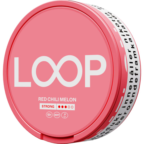 Loop Red Chili Melon Str Tobaksfritt Snus