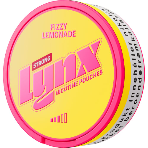 Lynx Fizzy Lemonade Str Tobaksfritt Snus