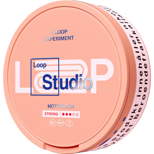 Loop Hot Peach Strong Tobaksfritt Snus