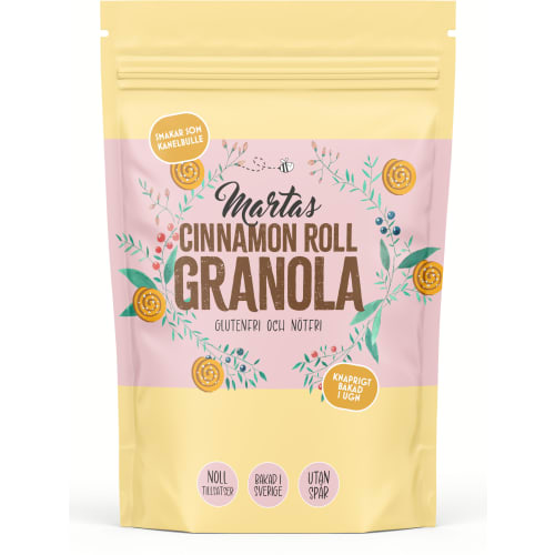 Granola Cinnamon Rolls Glutenfri