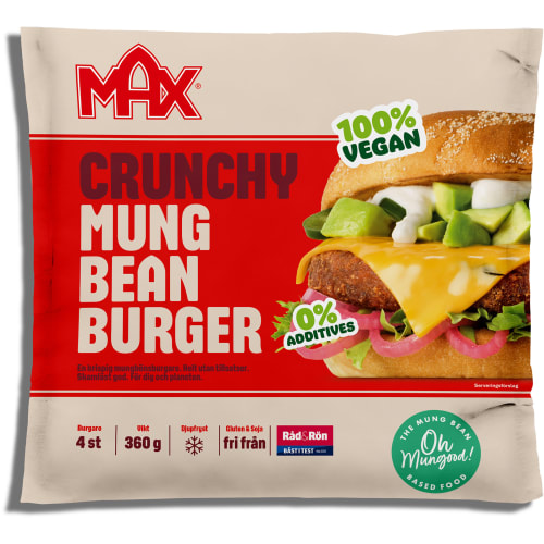 Mung Bean Burger Fryst