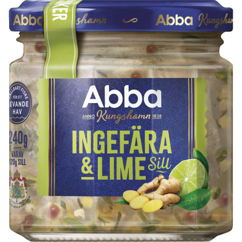 Ingefära Sill Lime