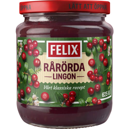 Rårörda Lingon