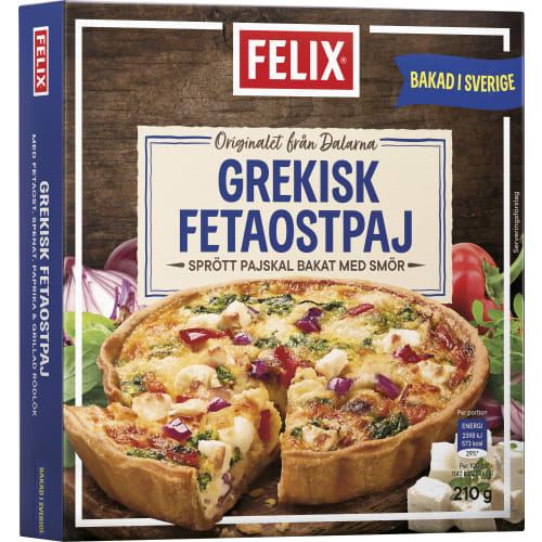 Fetaostpaj Grekisk Fryst