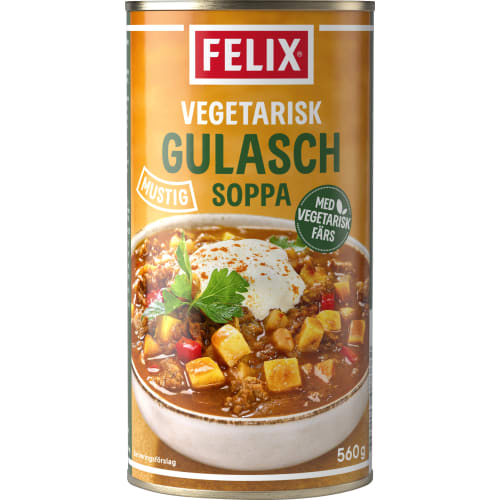 Gulaschsoppa Vegetarisk