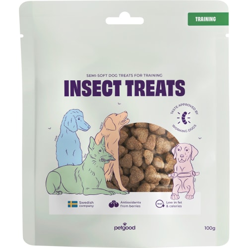 Insect Treats Hundgodis För Träning
