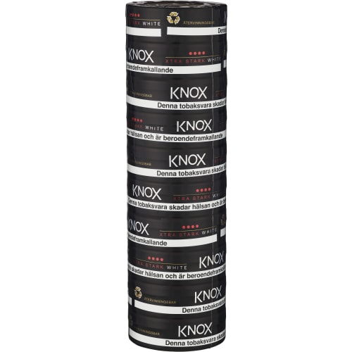 Knox Xtra Stark White Portionssnus