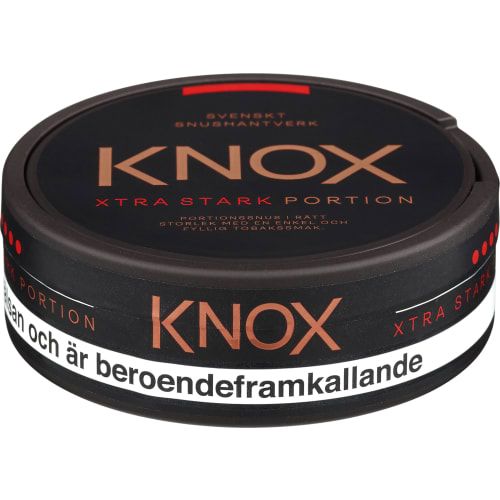 Knox Xtra Stark Portionssnus