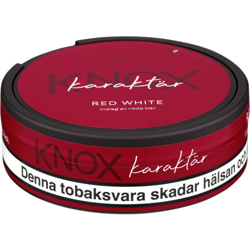 Knox Red White Portionssnus