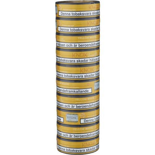 Knox Yellow White Vit Portionssnus