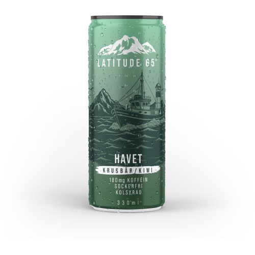 Havet Krusbär Kiwi Energidryck Burk