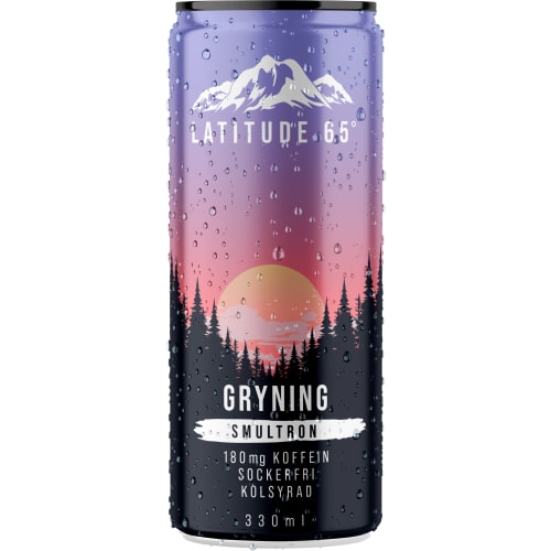 Gryning Smultron Energidryck Burk