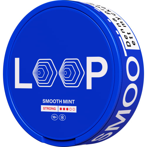 Loop Smooth Mint Strong Tobaksfritt Snus