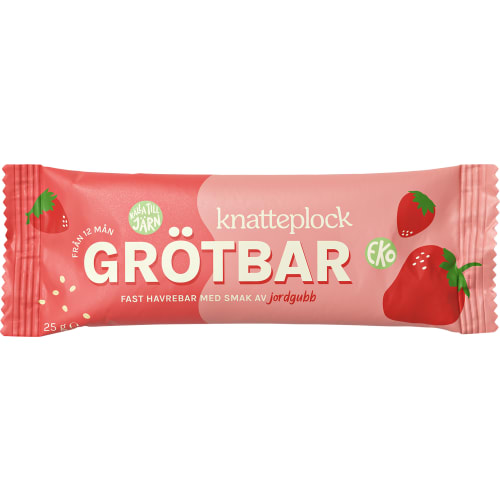 Grötbar Jordgubb Från 12 Månader