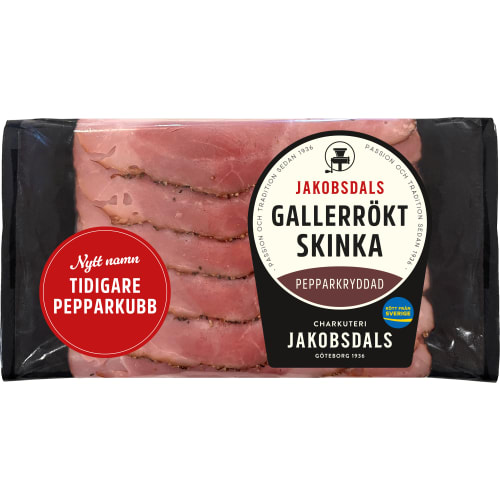Gallerrökt Skinka Skivad Pepparkryddad