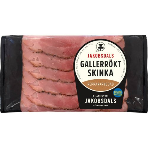 Gallerrökt Skinka Skivad Pepparkryddad