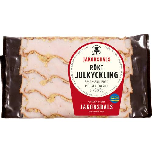 Julkyckling Lättrökta Skivad