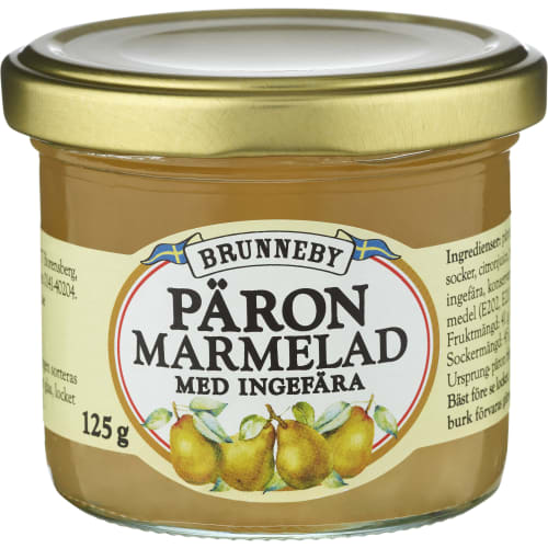 Päronmarmelad Ingefära
