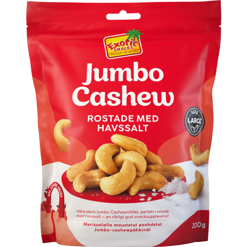 Jumbo Cashew Jumbo Havssalt Rostade