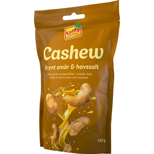 Cashewnötter Brynt Smör & Havssalt