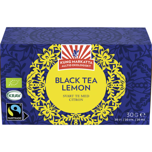 Svart Te Lemon