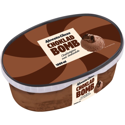 Chokladbomb Glass
