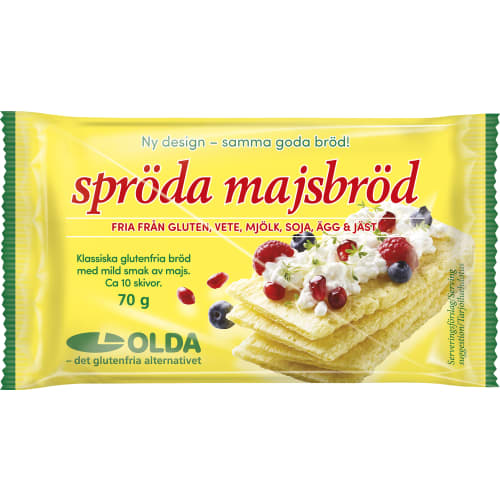 Majsbröd Glutenfri