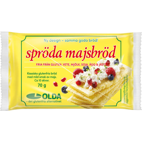 Majsbröd Glutenfri