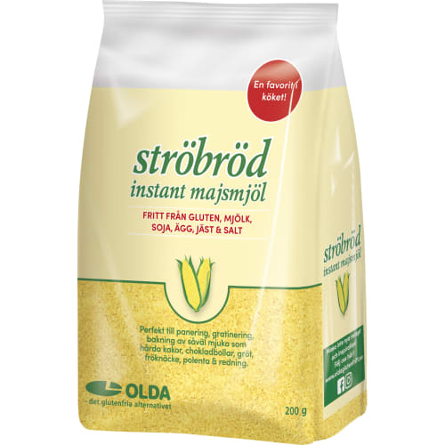 Ströbröd Instant Majsmjöl Glutenfritt