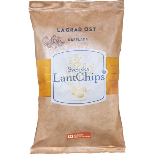 Lagrad Ost Räfflade Chips