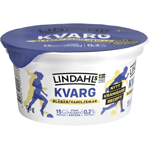 Blåbär Vanilj Kvarg 0,2%