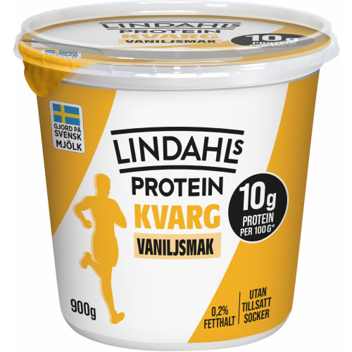Vaniljkvarg Utan Tillsatt Socker 0,2%