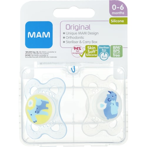 Original Silik Napp 0-6 Månader