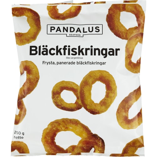 Bläckfiskring Panerade Frysta