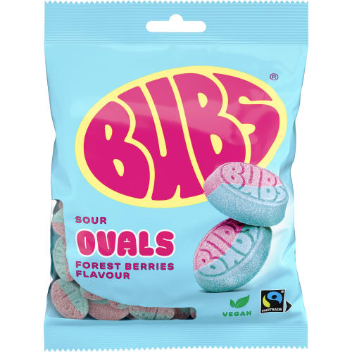 Raspberry Blue Berry Goody Sour Ovals