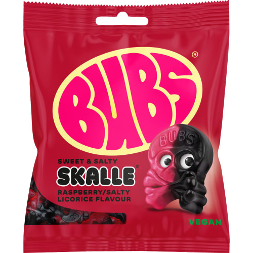 Raspberry Salty Licorice Skalle