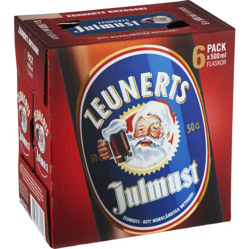 Julmust 6-pack Glas